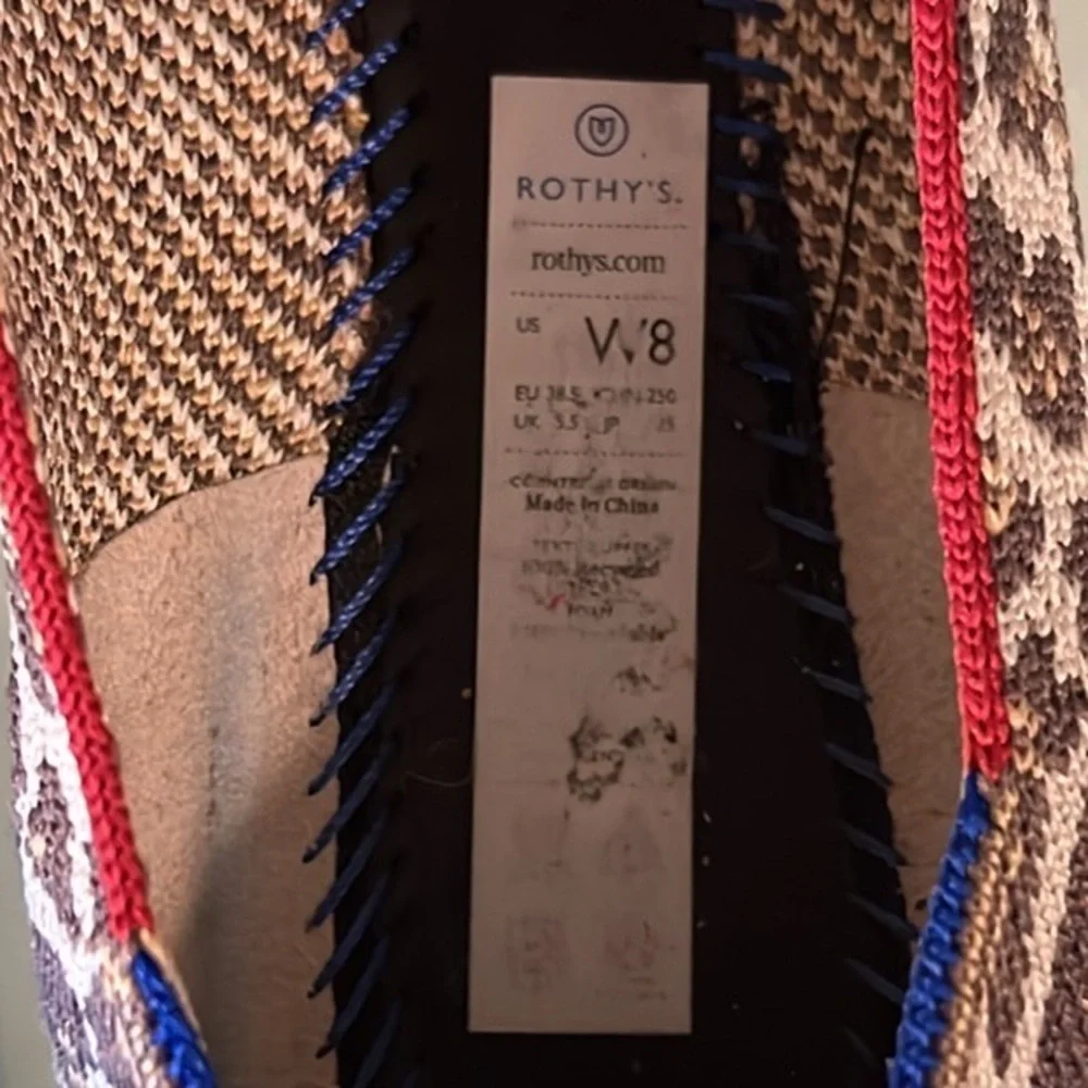 Rothy’s Mocha Spot Leopard Print Loafer - Picture 5 of 5